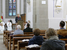Lumen Christi - Auferstehungsmesse in St. Crescentius (© Karl-Franz Thiede)